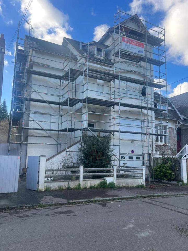 Travaux de ravalement de façade Saint-Nazaire 